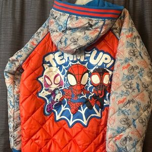 *NWT*Spidey and His Amazing Friends Hooded Jacket for Kids